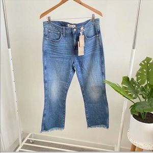 Madewell Cali demi jeans
